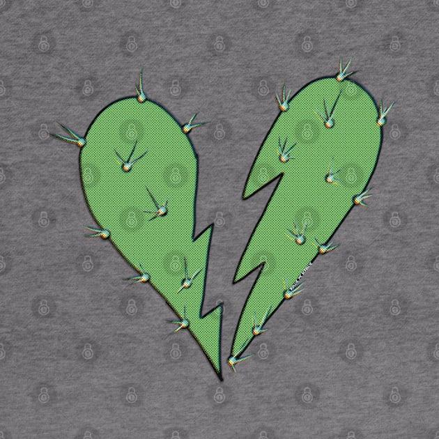 Cute Cactus Not A Hugger by ROLLIE MC SCROLLIE